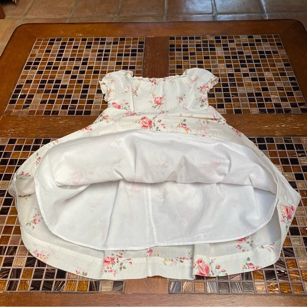 Ralph Lauren Formal Roses Girl Dress